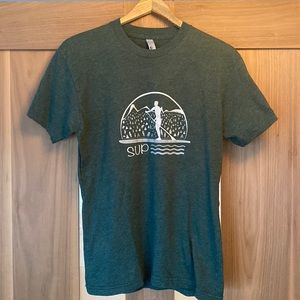 American Apparel “SUP” Short Sleeve T-Shirt